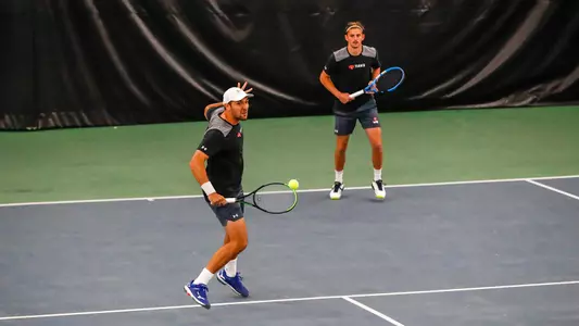 Fabian Roensdorf and Damon Kesaris (right)