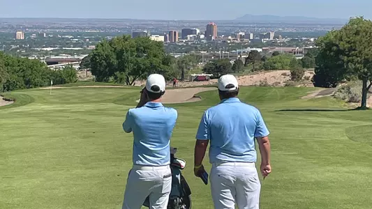Blake Hathcoat and Scott Hardy at 2021 NCAA Regionals