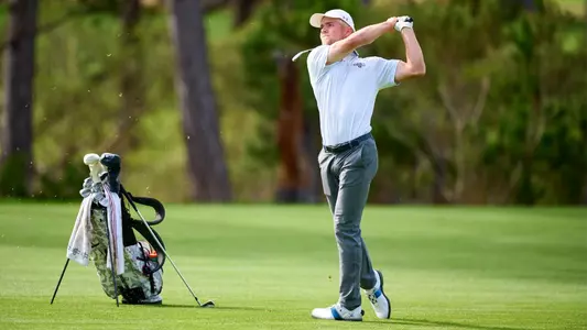 Kristian Bressum used follows through at SMC Invitational