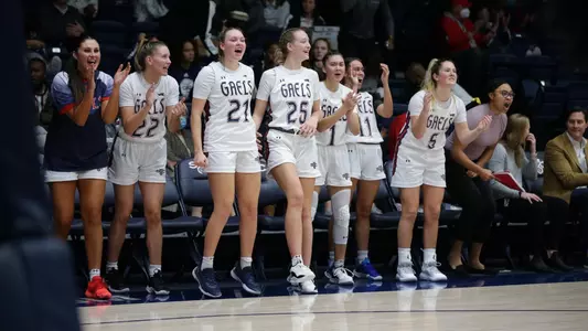 WBB Bench Celebration