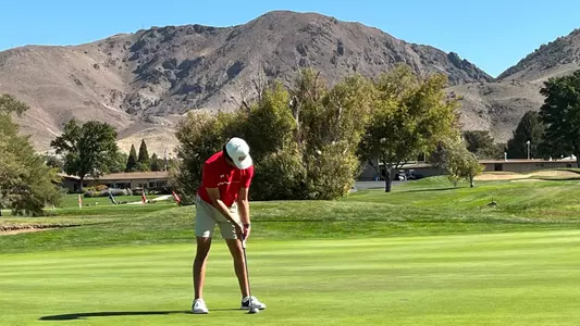 Aiden Lee putting in Reno