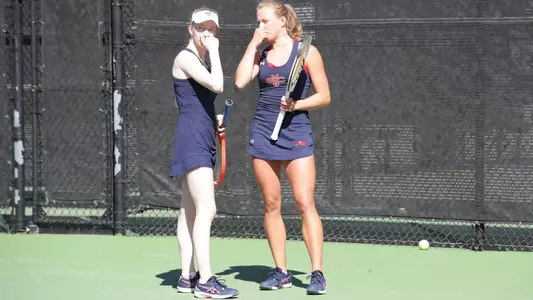 Hovda and Rook Discuss Match in between points