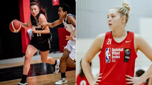 Ruby Valhov and Maia Jones