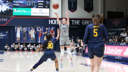Taycee Wedin 3 pointer vs Cal.