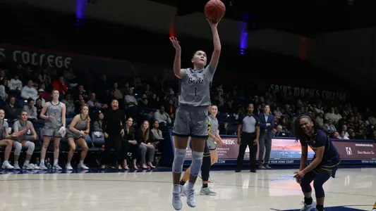 Makena Mastora layup vs. Cal