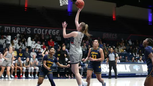 Leia Hanafin layup versus Cal