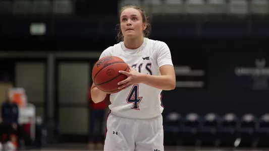 Taycee Wedin at the FT line