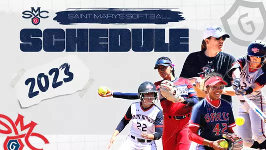 Softball Schedule Graphic 2023
