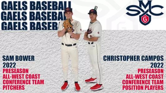 Bowers and Campos preseason all WCC