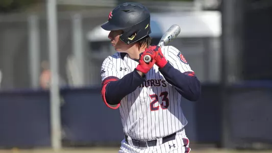 Christian Almanza zoomed in batter's box