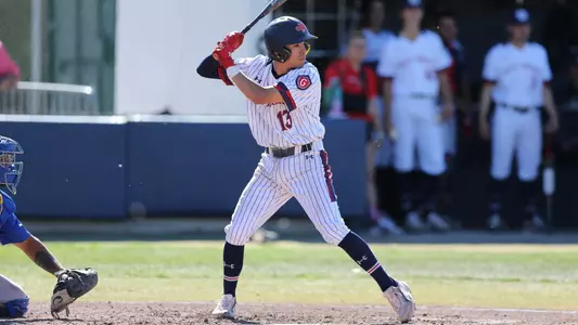 Campos at the plate vs. Santa Barbara