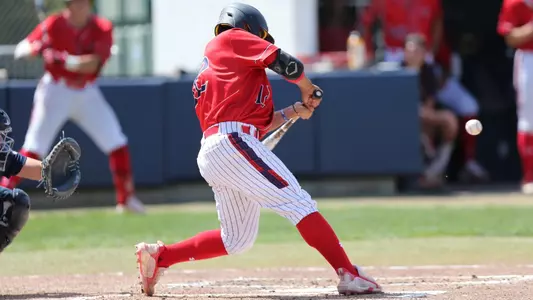 Espinoza swing from behind in red
