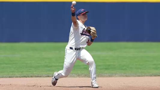 Kyle Velazquez throw from infield