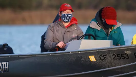 Anna Pytlak on the Boat
