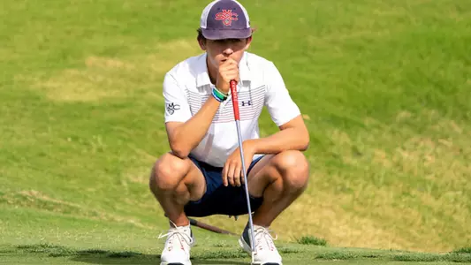 Hoey crouched down at WCC Championships