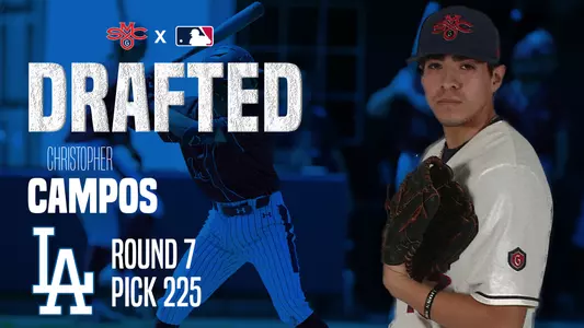 Campos drafted in the 7th round by the los angeles dodgers