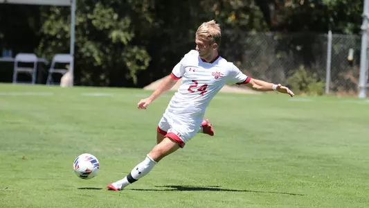 Timothy Stephens winds up for a kick
