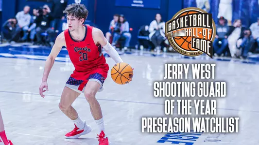 Aidan Mahaney Jerry West Finalist