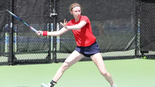 Olivia Rook open forehand shot
