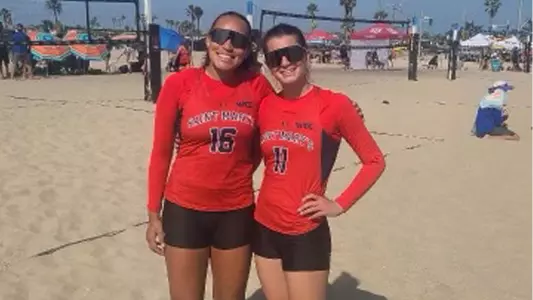 Chloe Swanson and Nya Crump in Huntington Beach