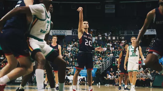 Aidan Mahaney Free Throw at Hawaii