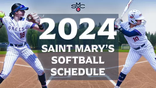 Softball Schedule Release Graphic