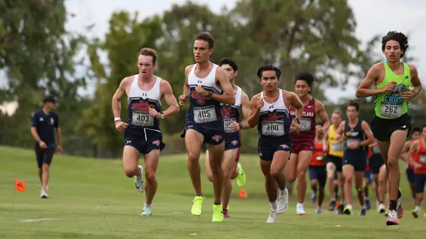 Men racing