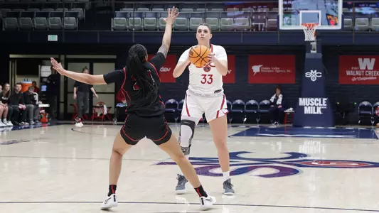 Bamberger three pointer from top of the key