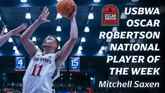 Saxen National Player of the Week Graphic