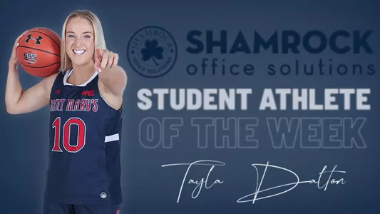 Tayla Dalton named Shamrock Office Solutions Student-Athlete of the Weed for December 4