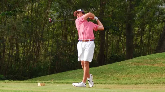 Ethan Ashbrook follow through in Hawaii