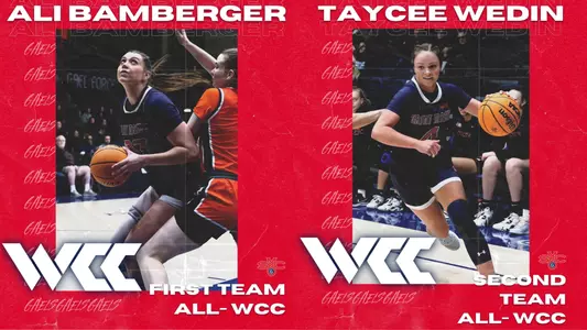 Tayce Wedin and Ali Bamberger make all conference