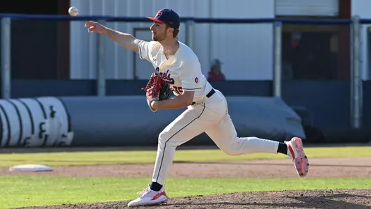 Jack Snook pitches against CSU Bakersfield
