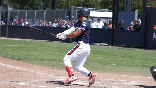 Nathan Chong follow through on drive to left