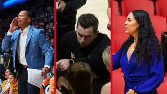 Three Women's Basketball Assistant coaches