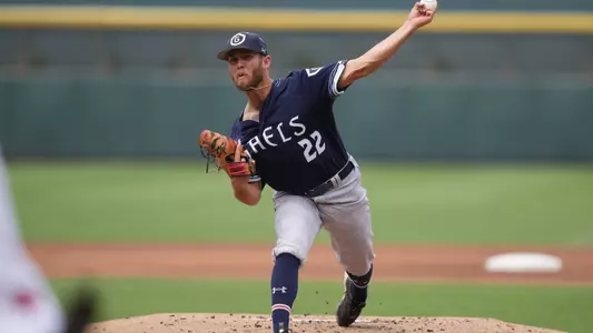 Ryan Sanders delivers vs. LMU at WCC Tournament