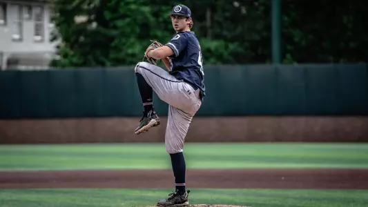 Ryan Wiltse about to deliver a pitch