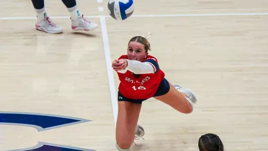 Ella Sandt Diving Dig vs San Jose State
