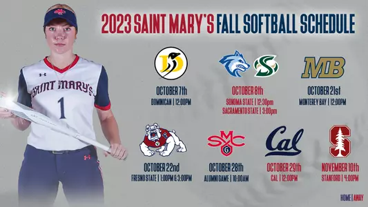 SB Fall Schedule