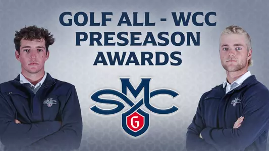 Connor Reis and Kristian Bressum named to 2024 WCC All-Preseason Team