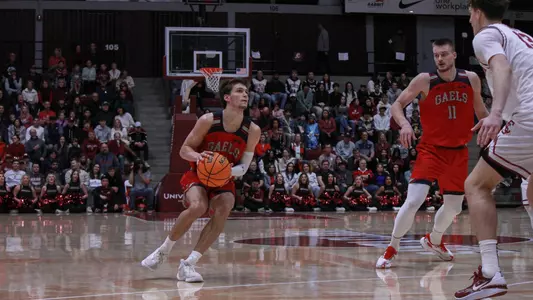 Aidan Mahaney for three at Santa Clara