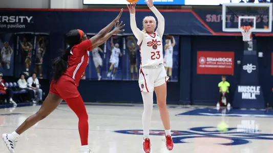 Three from top of the key by Addison Wedin