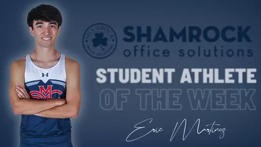 Eric Martinez Shamrock Athlete of the week