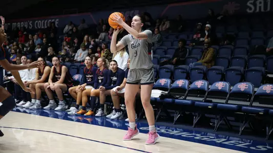 Maia Jones three from the corner vs. Pepperdine