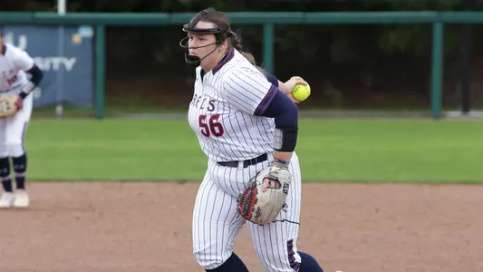 Avrey Wolverton Pitching vs Sac State