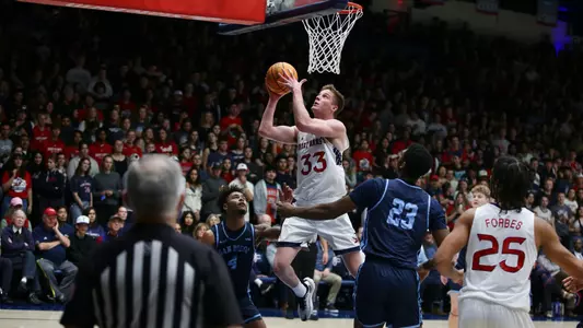 Luke Barrett Layup vs San Diego