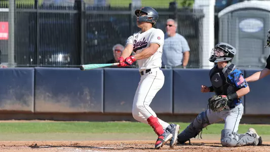 Nathan Chong Post Home Run Swing vs Air Force