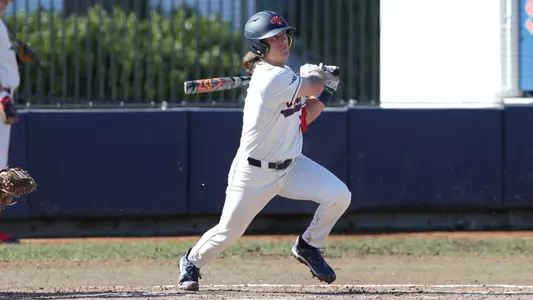 Gavin Napier out of the batter's box