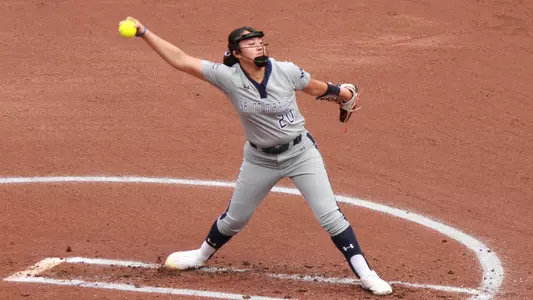 Mia Nishikawa Pitching vs Cal