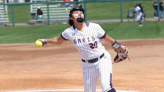 Mia Nishikawa Pitching vs Pacific